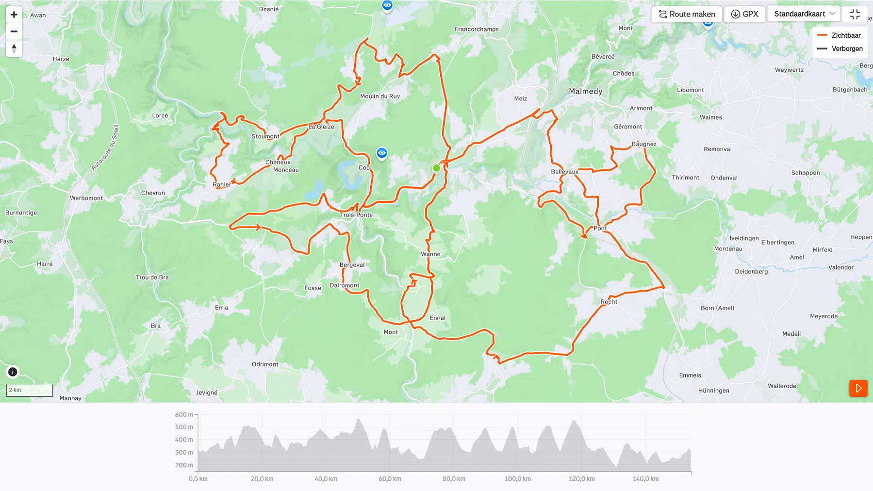 Een zware dag in de Ardennen